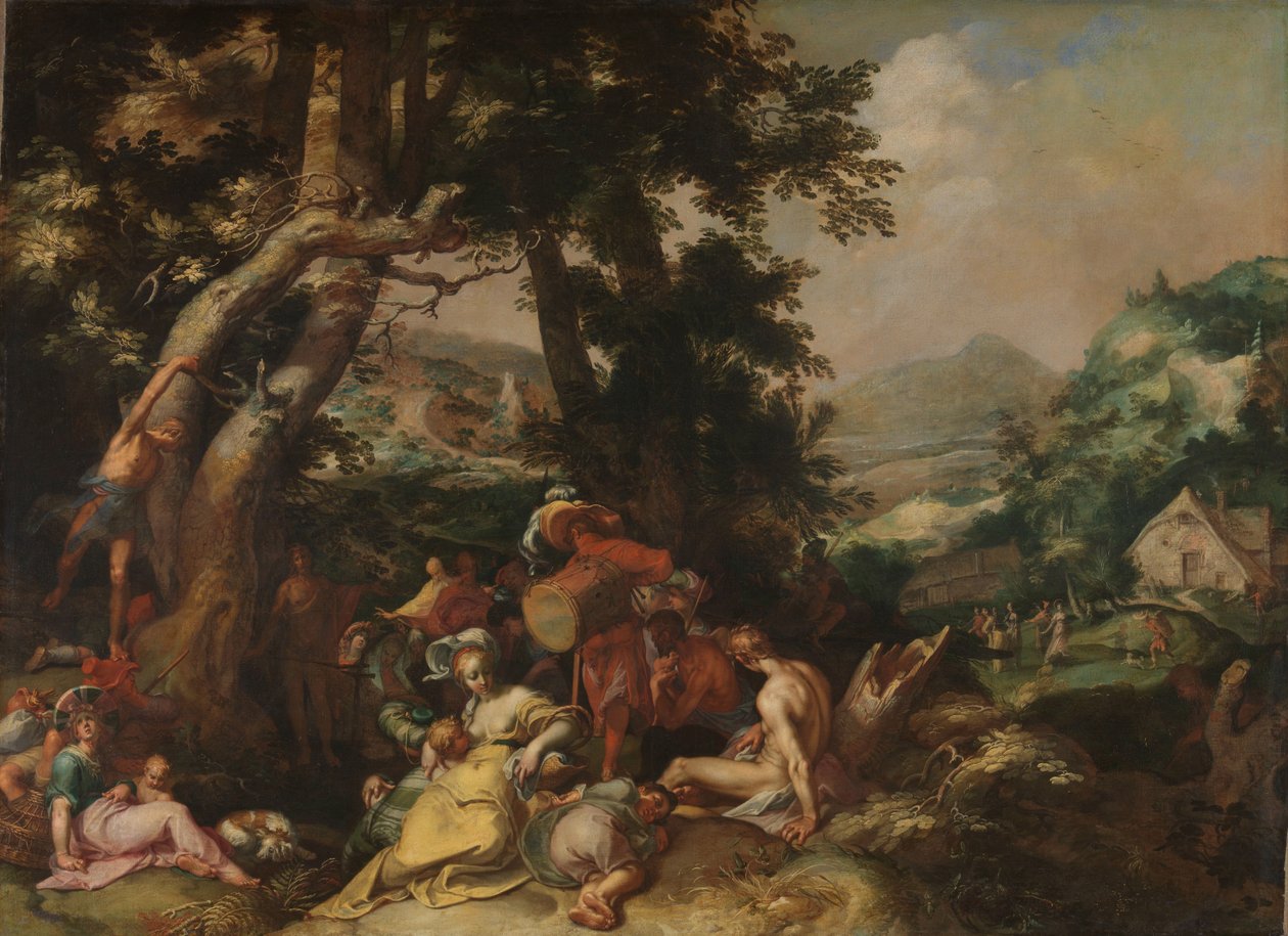 Keresztelő Szent János igehirdetése Keresztelő Szent János igehirdetése alkotó: Abraham Bloemaert