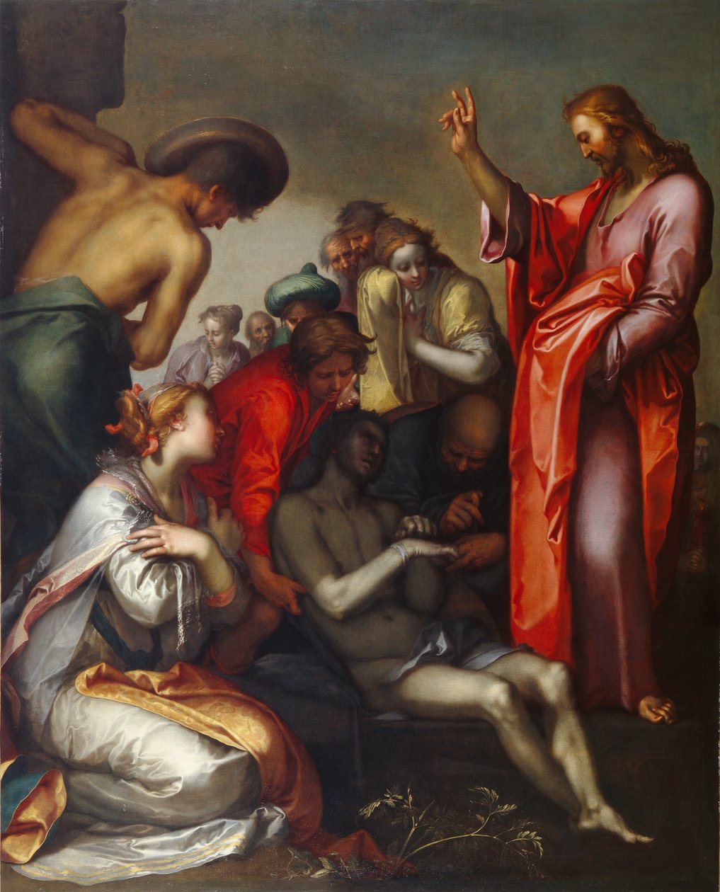 Lázár feltámasztása alkotó: Abraham Bloemaert