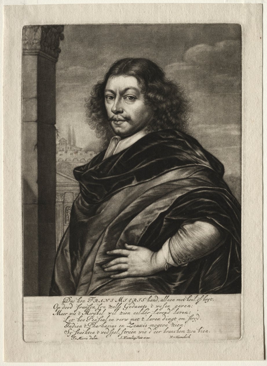 Frans van Mieris I. alkotó: Abraham Blooteling