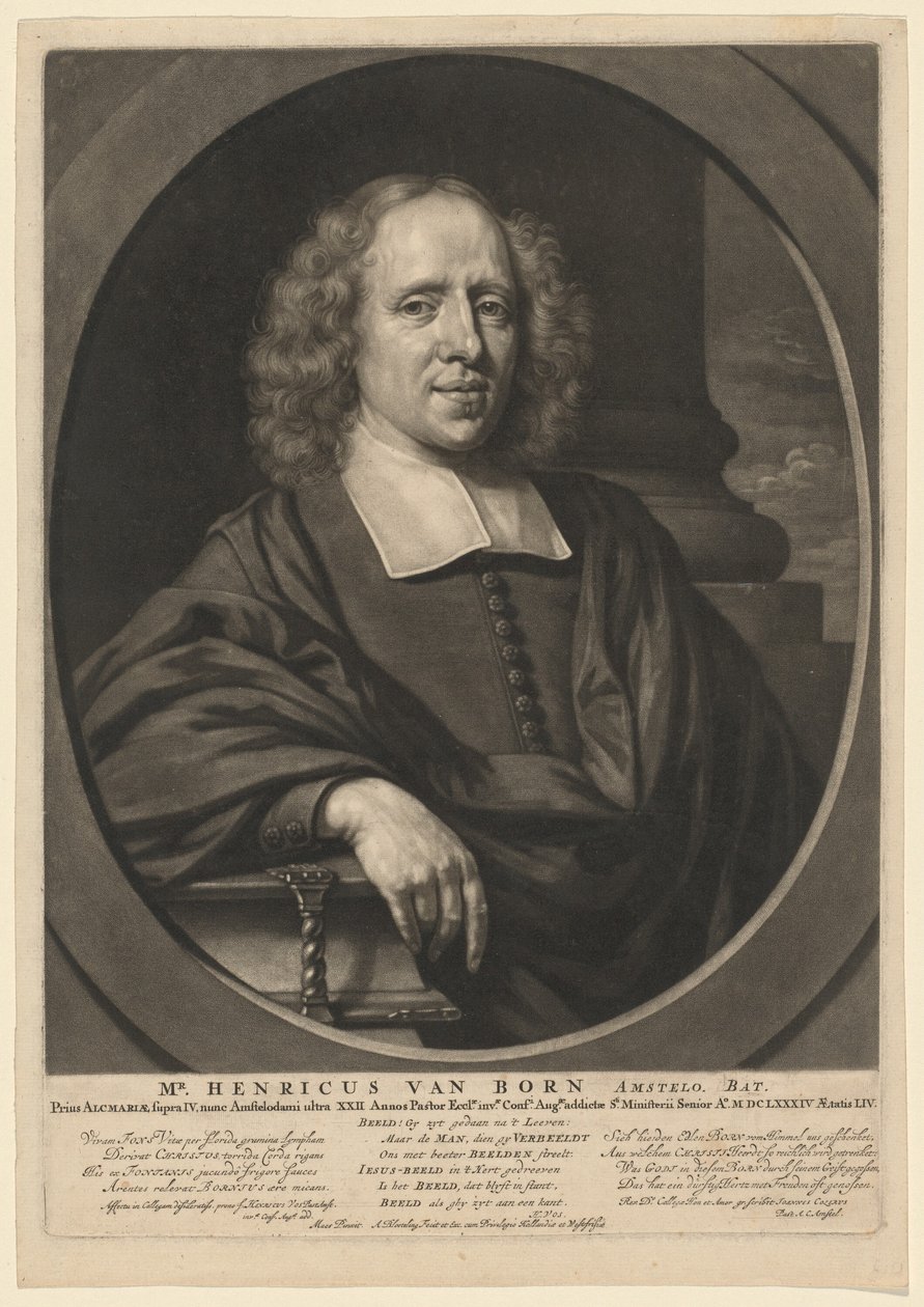 úr. Született Henrik alkotó: Abraham Blooteling, after Nicolaes Maes