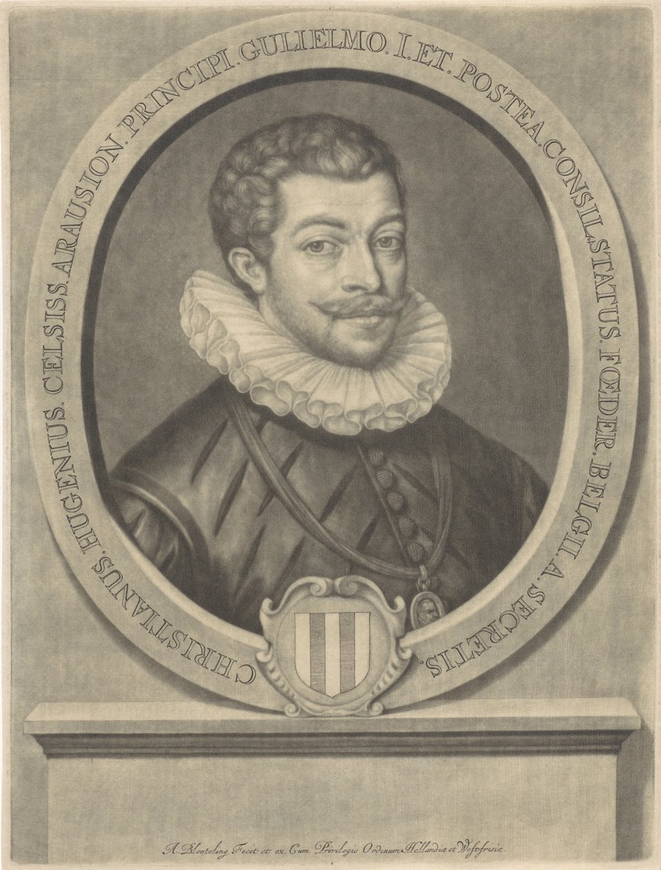 Christiaan Huygens portréja alkotó: Abraham Bloteling