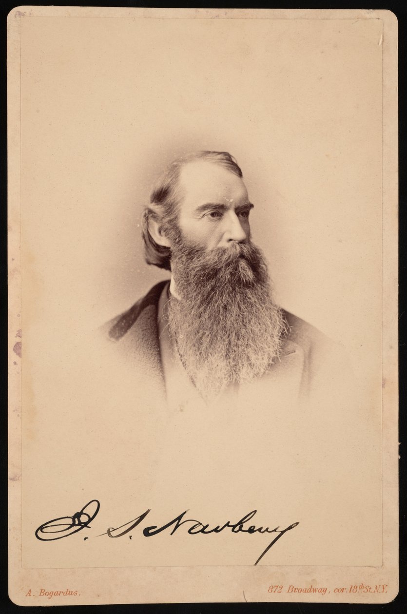 John Strong Newberry portréja 1822-1892, 1876-1887 között. alkotó: Abraham Bogardus