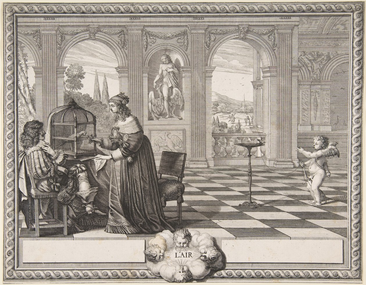 Levegő alkotó: Abraham Bosse