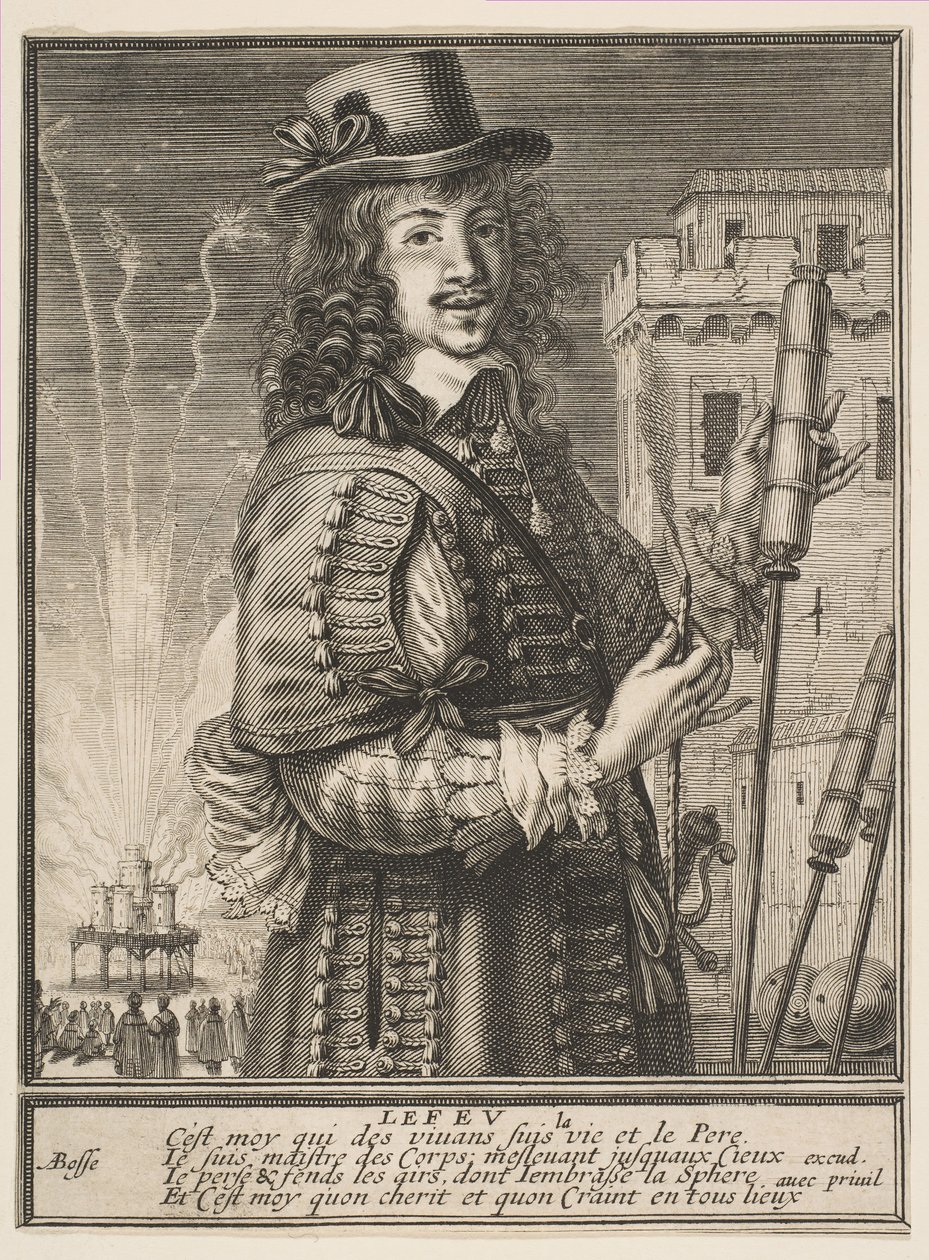 Tűz, kb. 1630. alkotó: Abraham Bosse