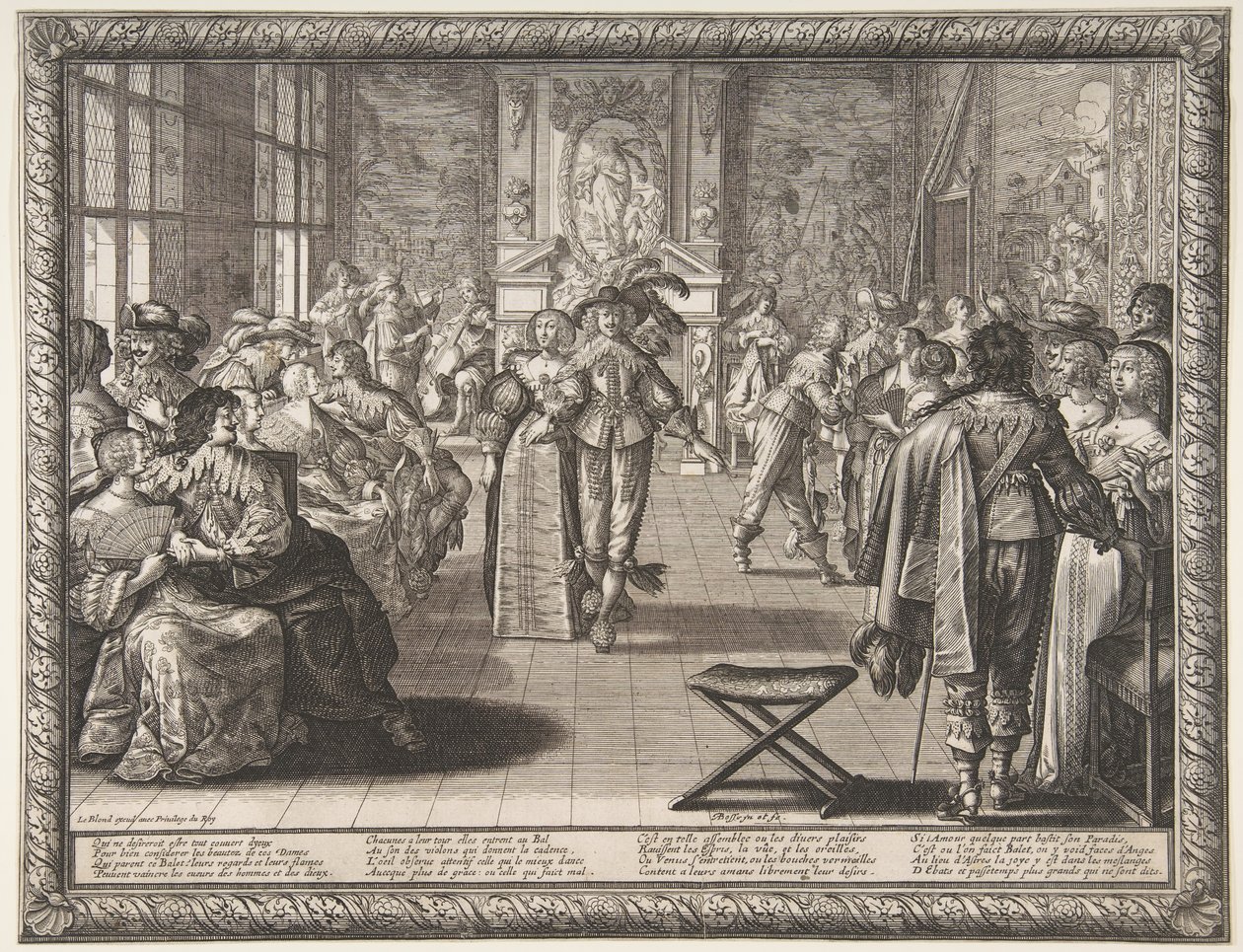 A labda, kb. 1634. alkotó: Abraham Bosse