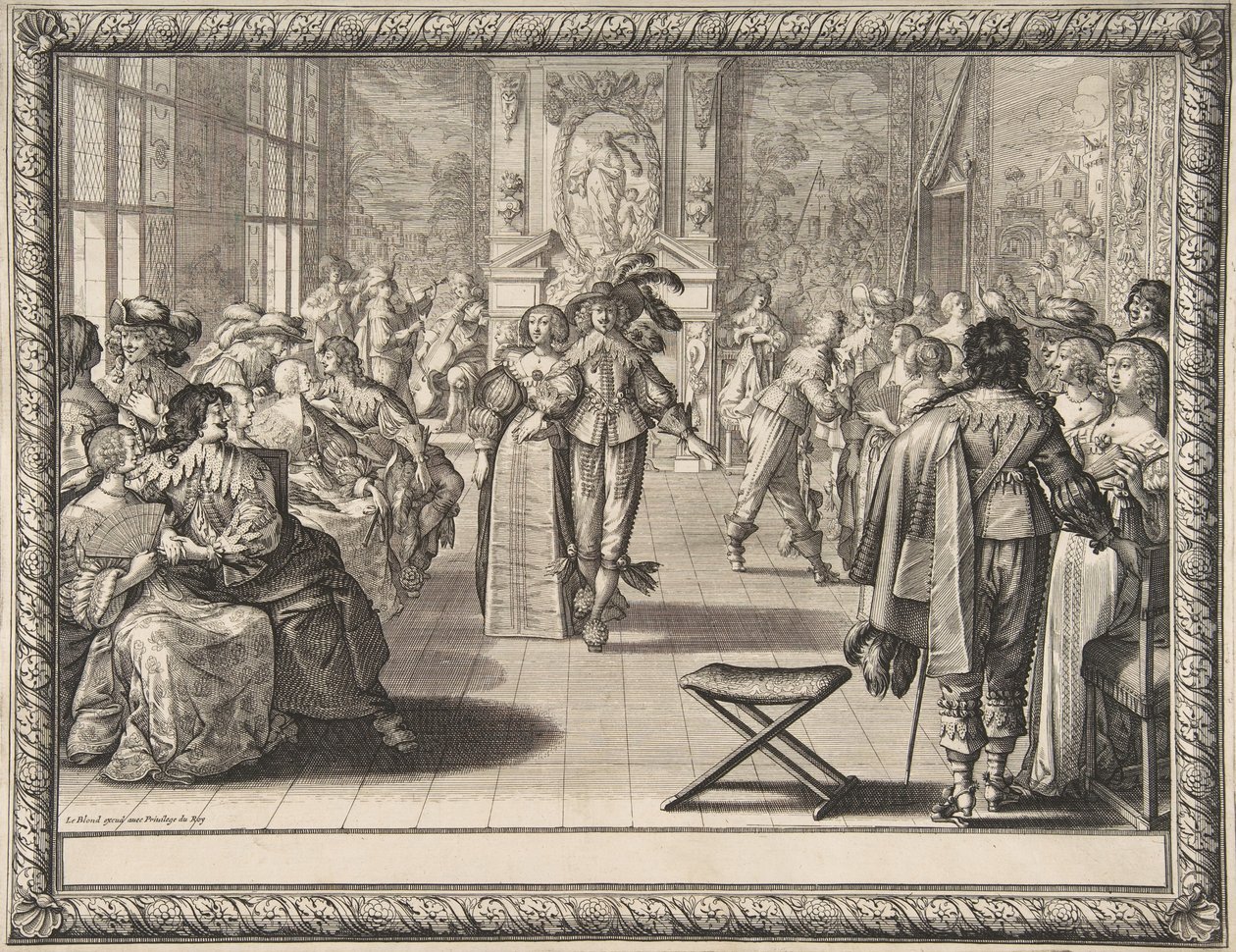 A labda, kb. 1634. alkotó: Abraham Bosse