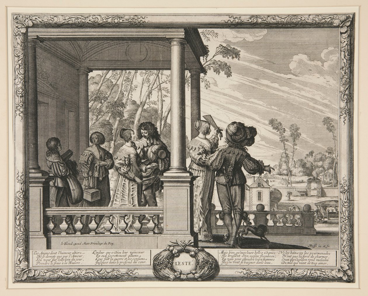 A négy évszak: nyár alkotó: Abraham Bosse