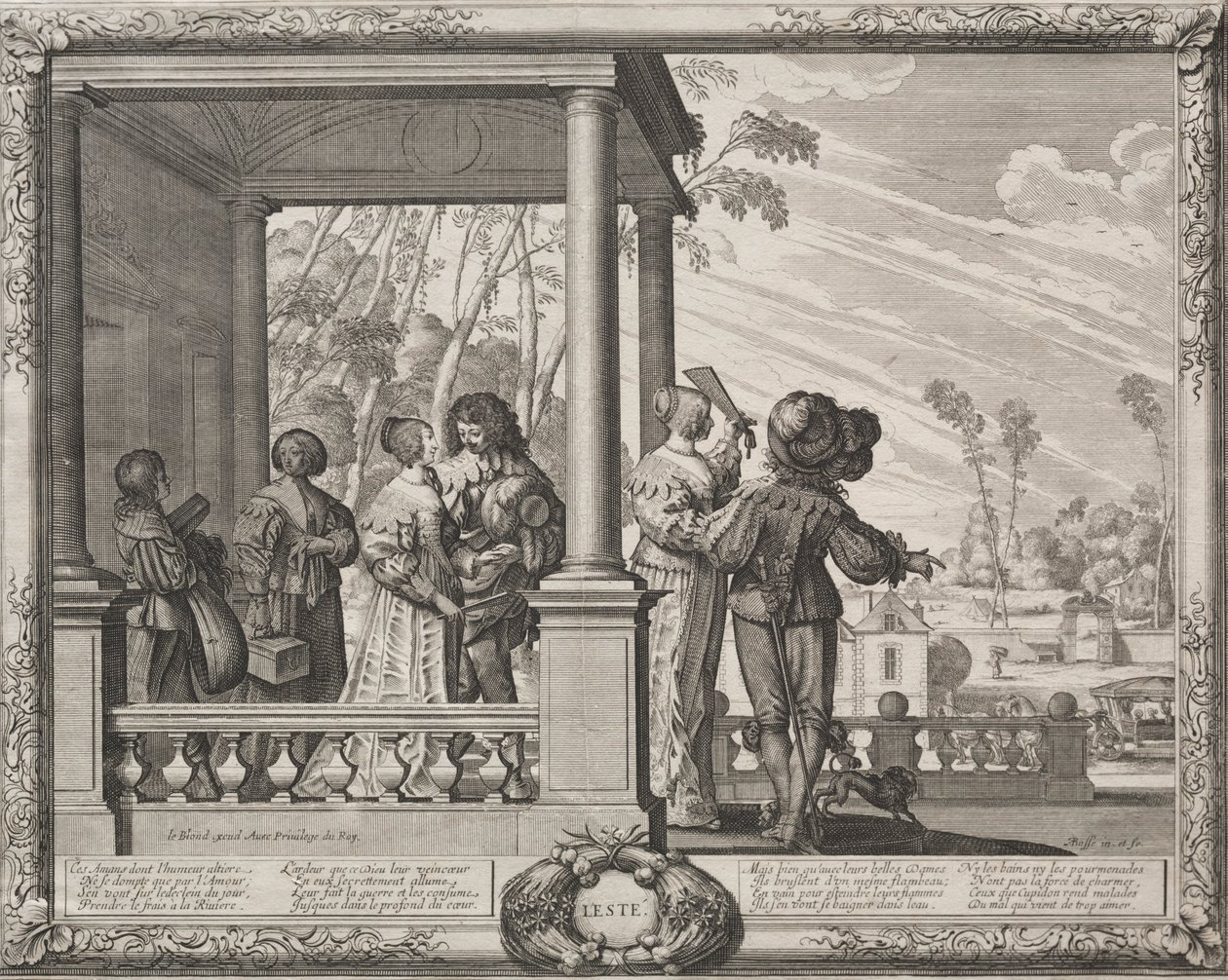 A négy évszak: 1635 nyár. alkotó: Abraham Bosse