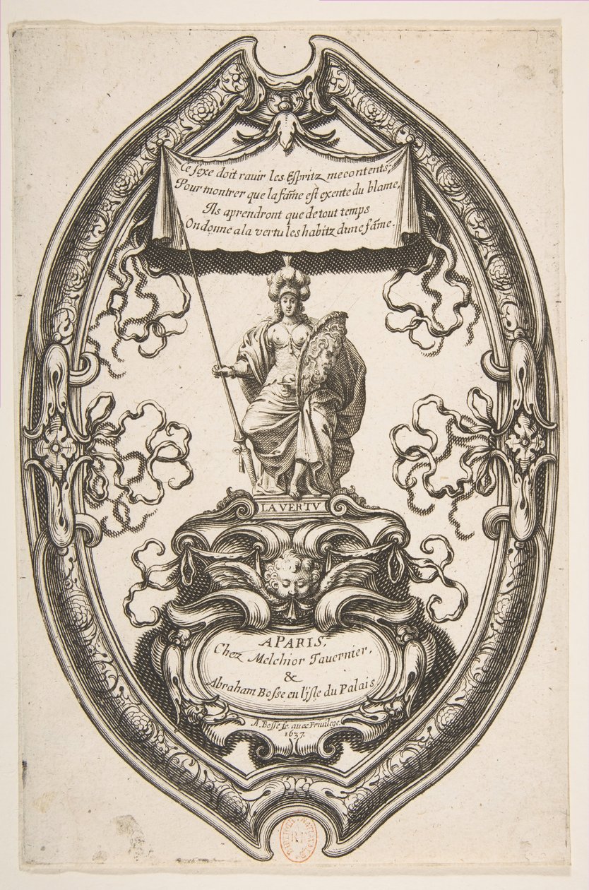 Erény: Athéné, 1637. alkotó: Abraham Bosse