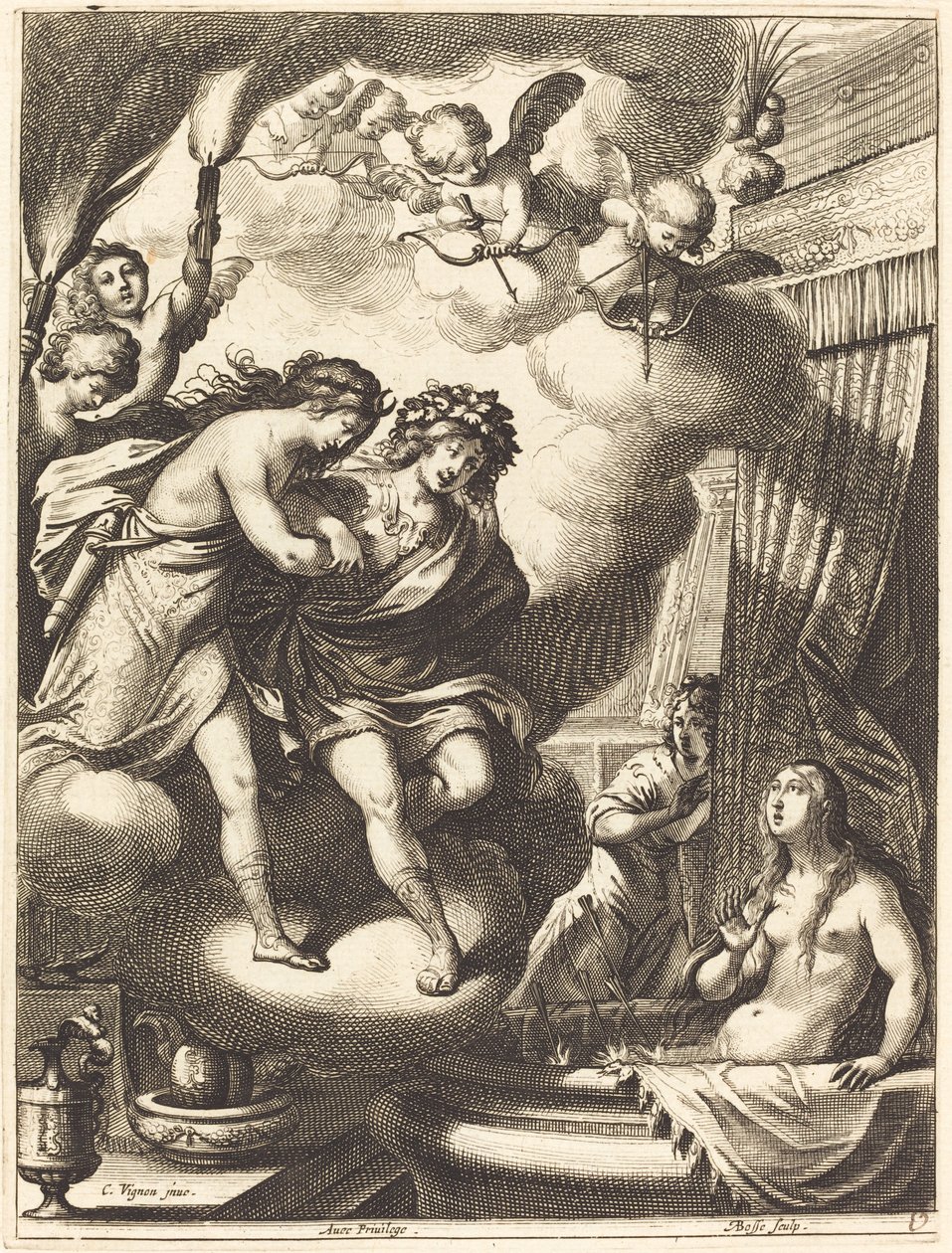 Illusztráció Jean Desmarets "L