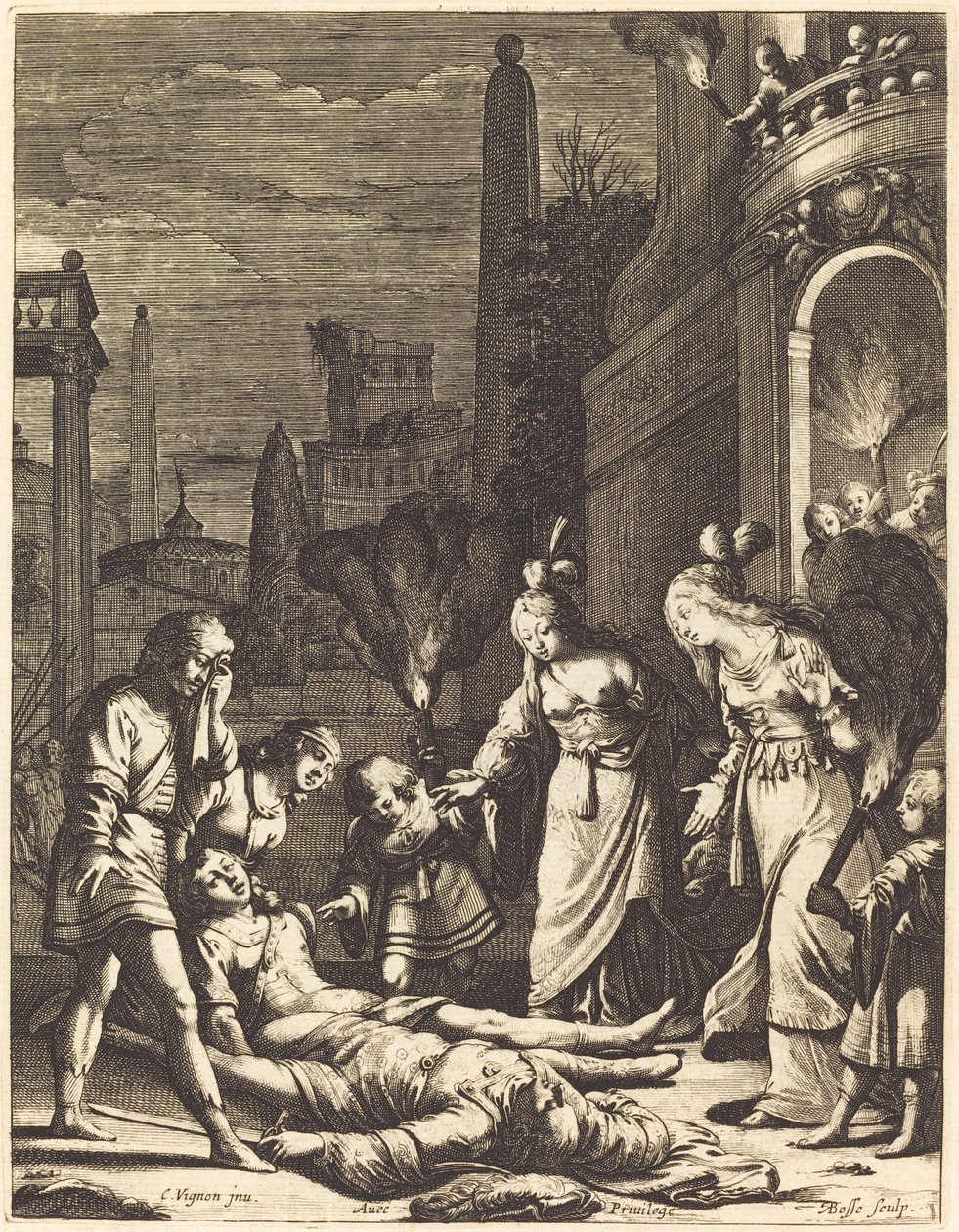 Illusztráció Jean Desmarets "L