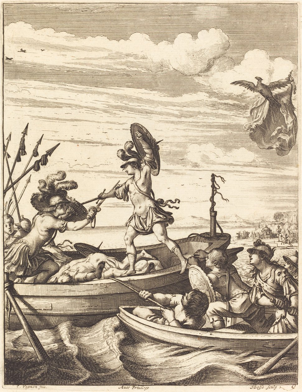 Illusztráció Jean Desmarets "L