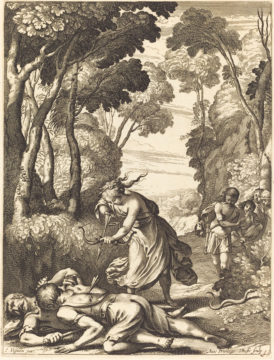 Illusztráció Jean Desmarets "L