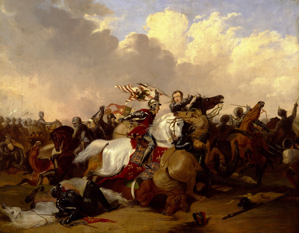 Bosworth-i csata alkotó: Abraham Cooper