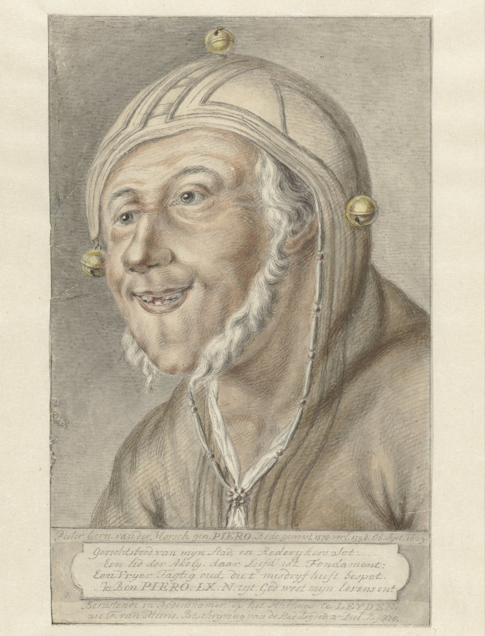 Pieter Cornelisz portréja. van der Morsch alkotó: Abraham Delfos (possibly)