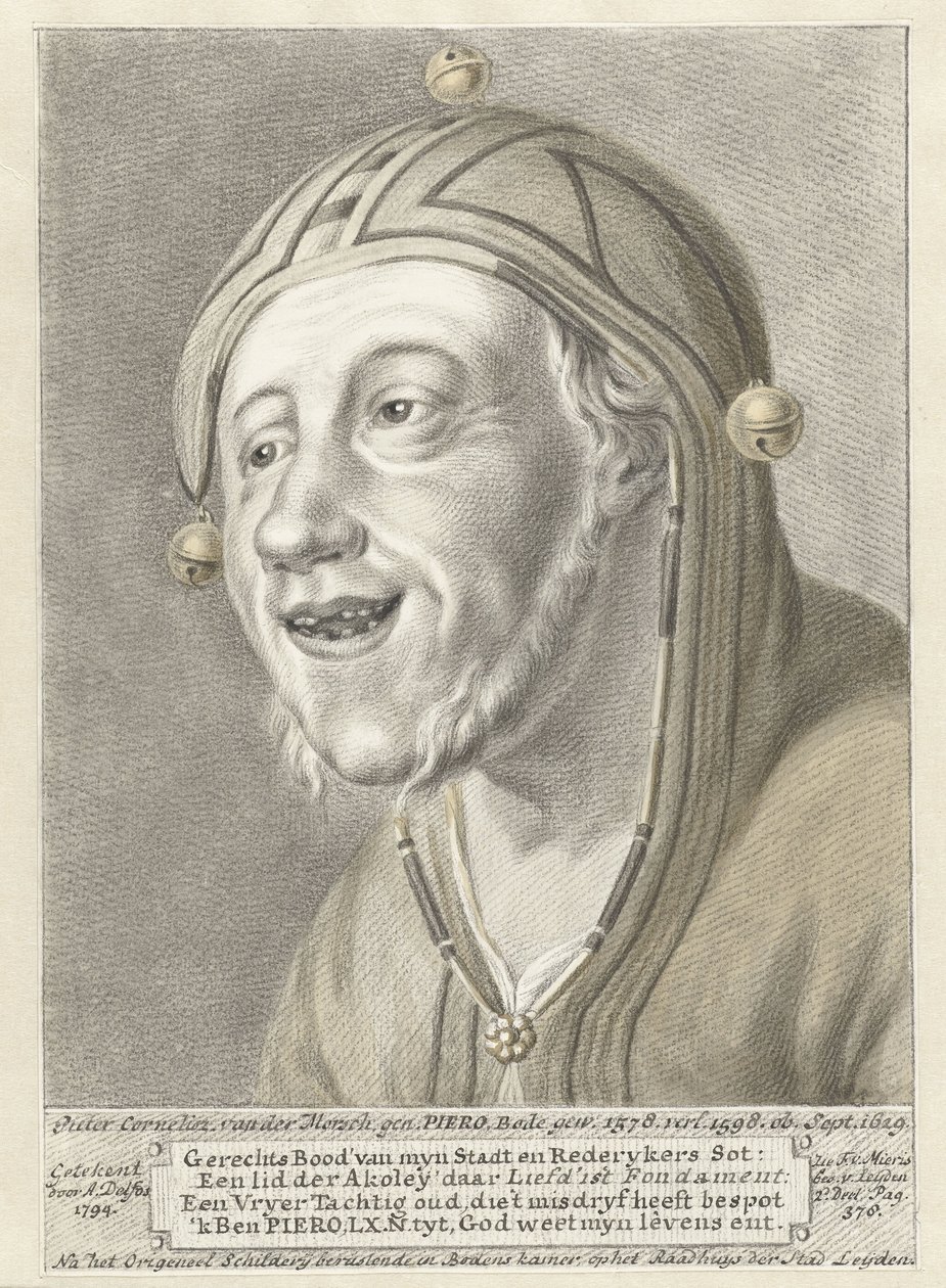 Pieter Cornelisz portréja. van der Morsch alkotó: Abraham Delfos