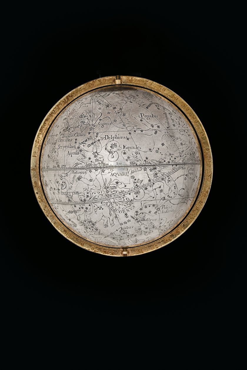 Két kivételes földi és égi földgömb, az augsburgi Herkules és Atlas támogatásával alkotó: Abraham Drentwett