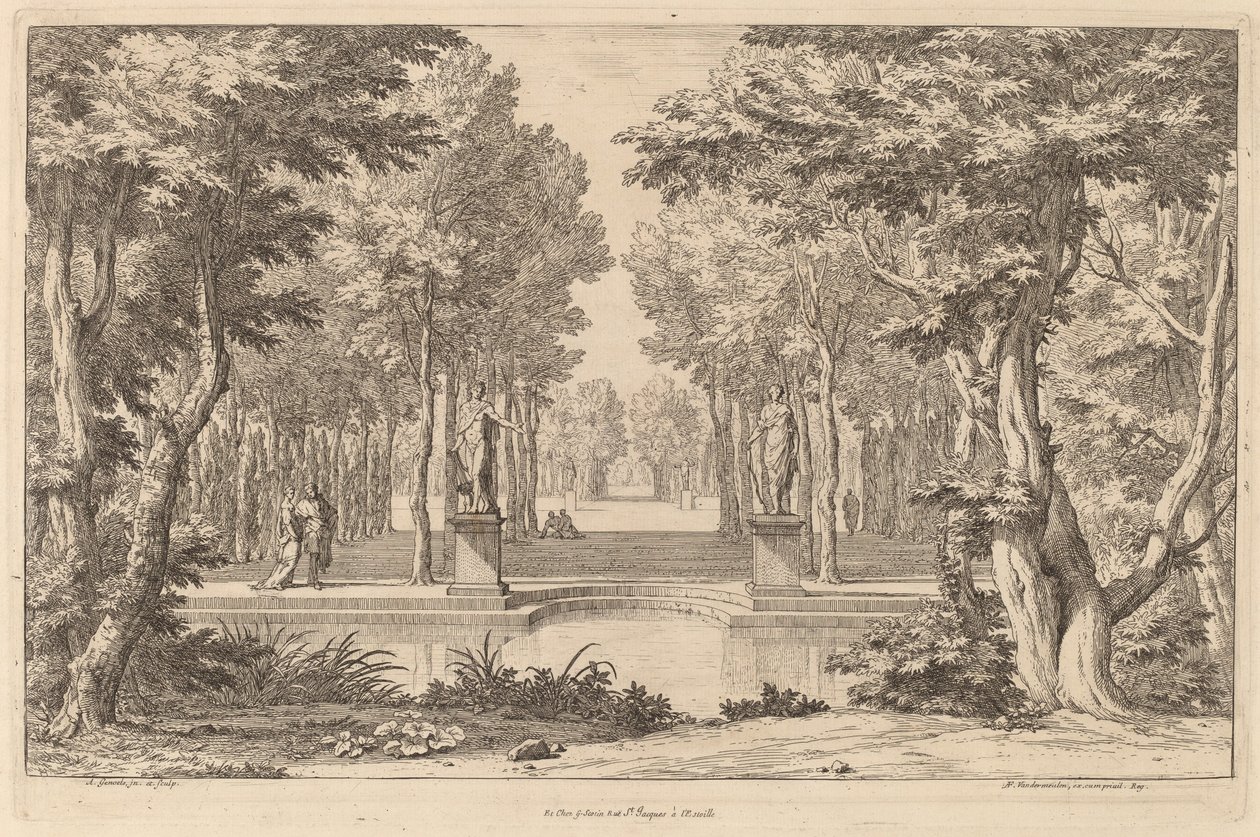 A két szobor alkotó: Abraham Genoels II after Adam Frans van der Meulen