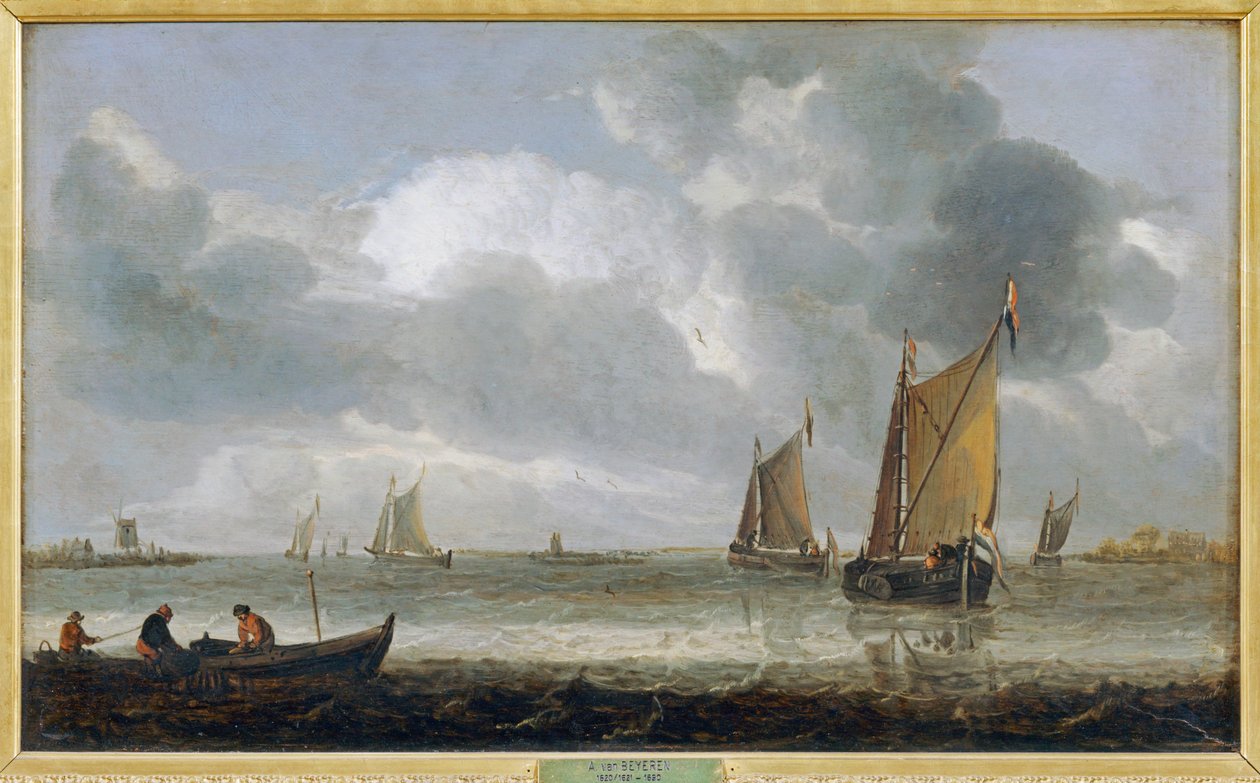Az ezüst tengerészgyalogság ... alkotó: Abraham Hendricksz van Beyeren