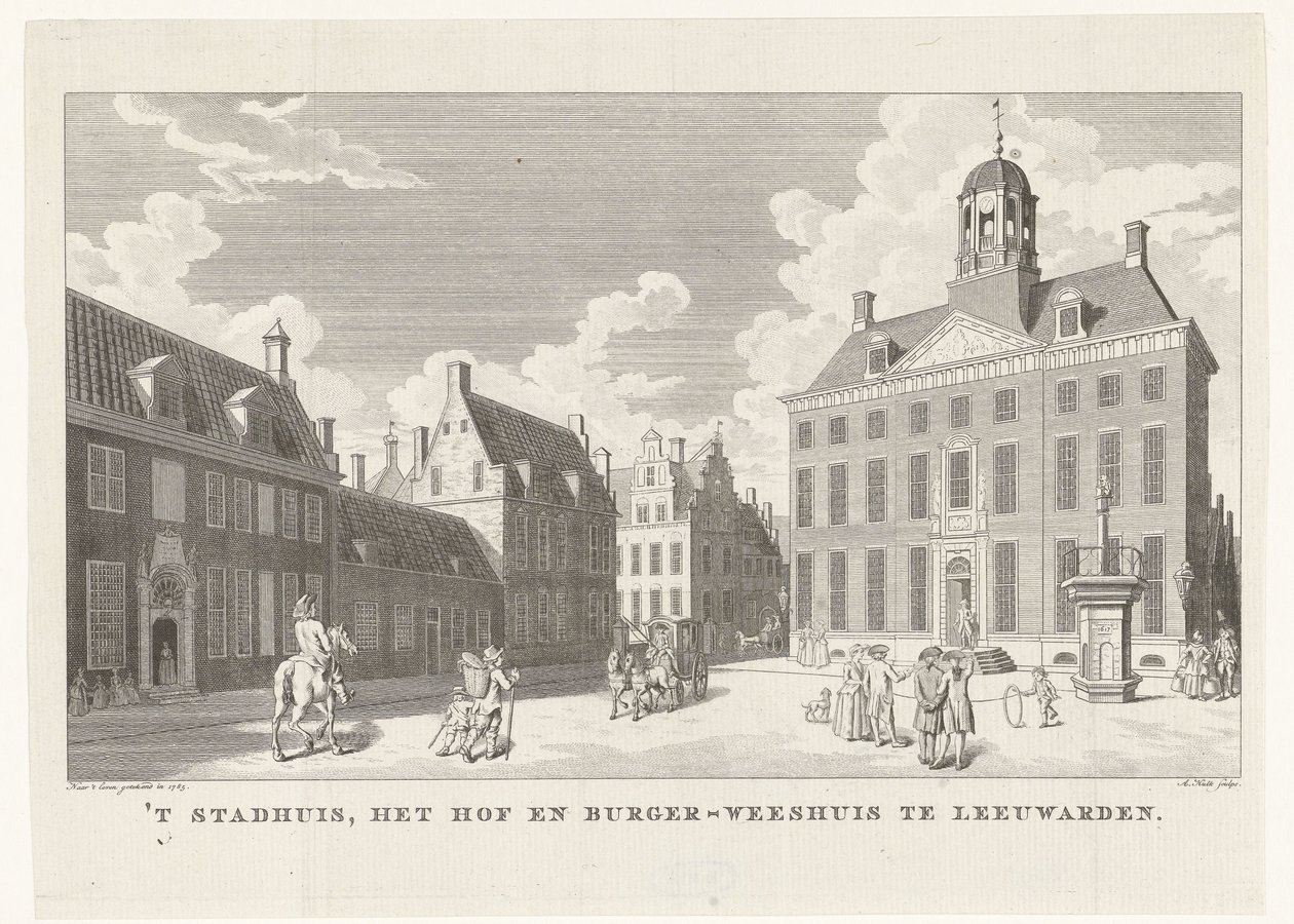 Városháza Leeuwardenben 