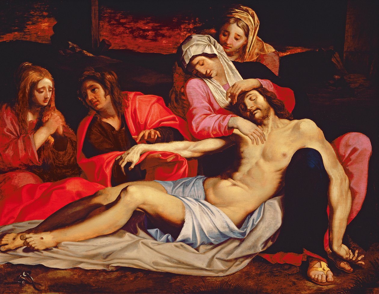 Krisztus siralma alkotó: Abraham Janssens van Nuyssen