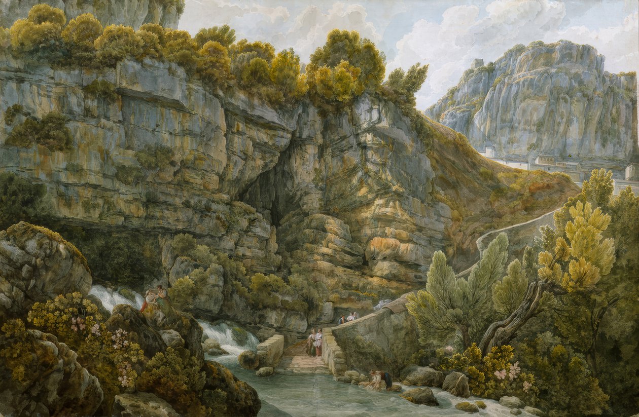 A Velino forrásai alkotó: Abraham Louis Rodolphe Ducros