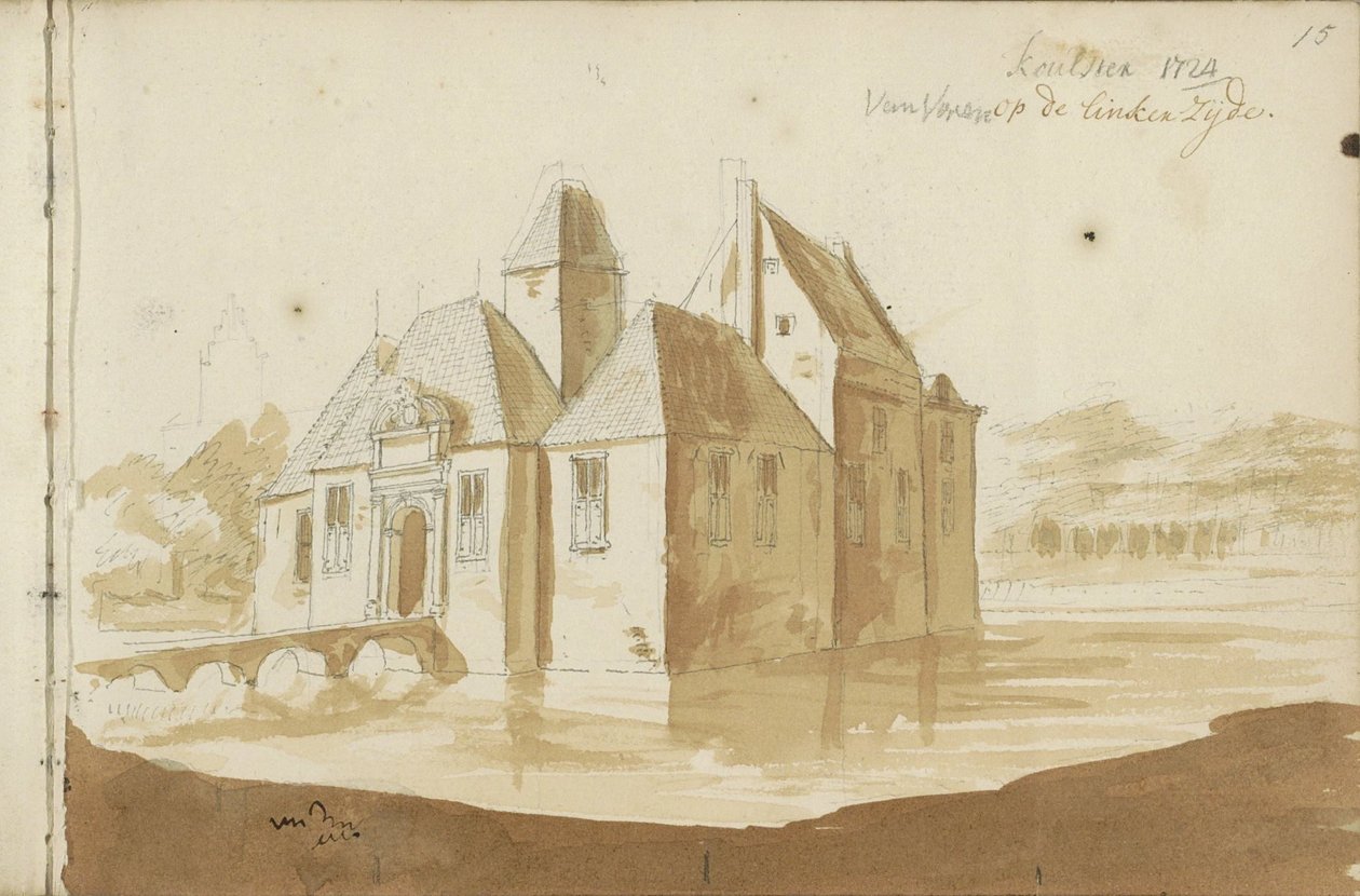 Ter Coulster ház Heilooban alkotó: Abraham Meyling