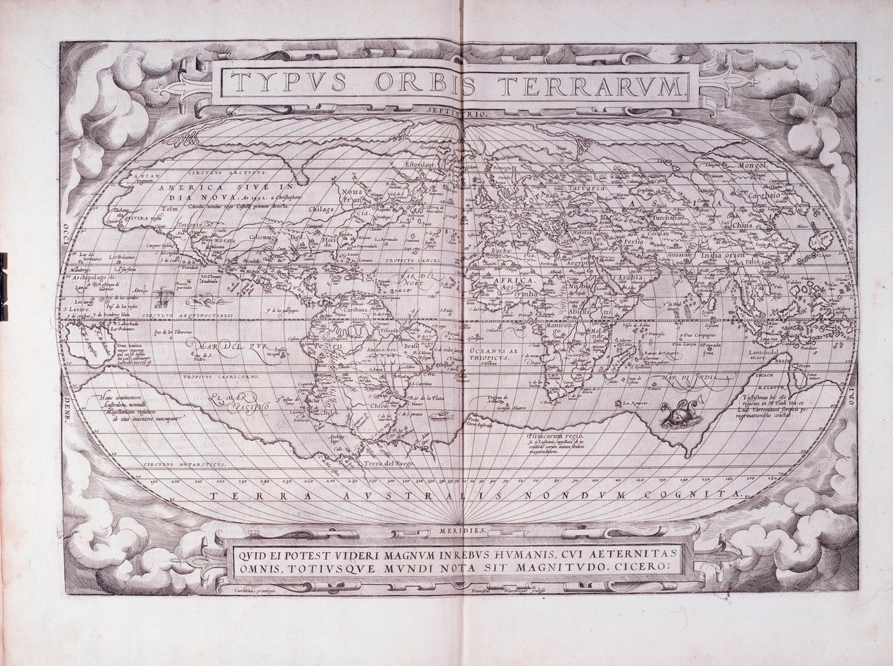 Portré Portré típus (metszet alkotó: Abraham Ortelius