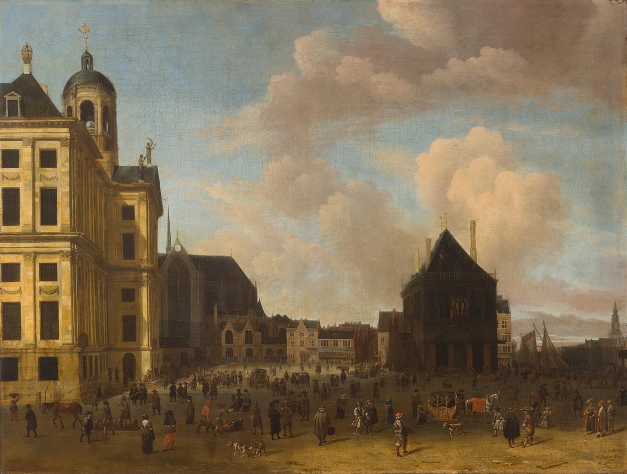 A Dam tér alkotó: Abraham Storck