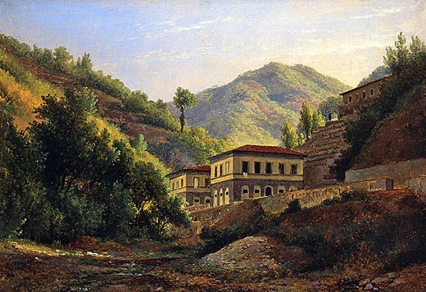 Lucca tartomány (olaj, papír) alkotó: Abraham Teerlink