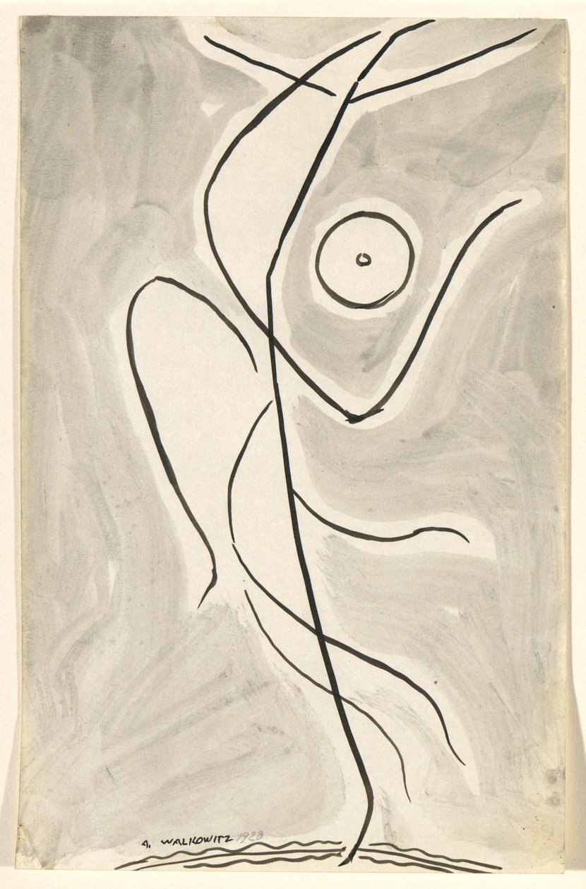 Táncabsztrakció: Isadora Duncan (vagy alkotó: Abraham Walkowitz