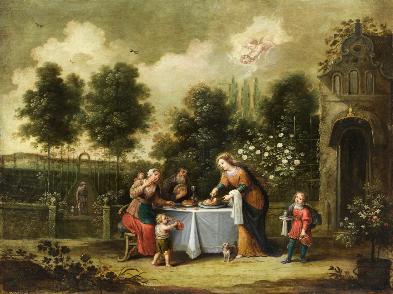 Abraham Willemsen Szent Erzsébet alkotó: Abraham Willemsens