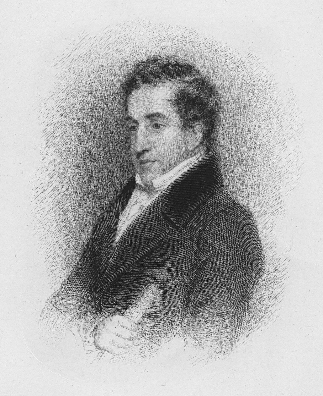 John Cam Hobhouse, 1821 körül alkotó: Abraham Wivell
