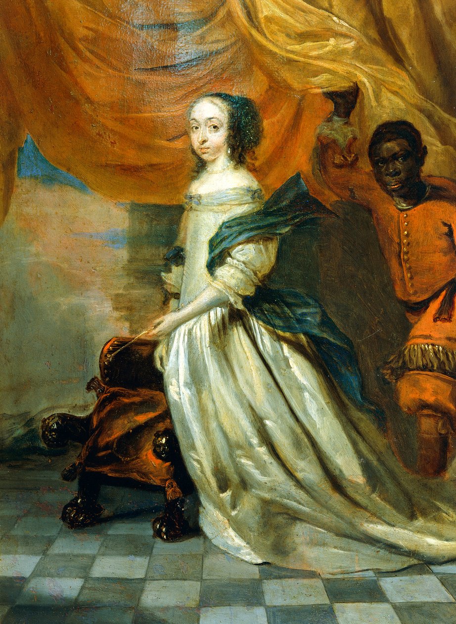 Holstein-Gottorp Hedvig Eleonóra portréja (Gottorp alkotó: Abraham Wuchters