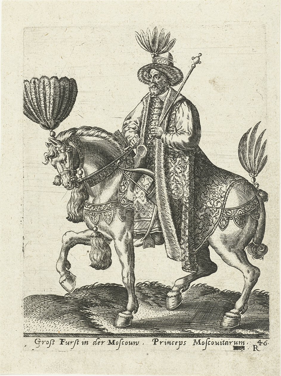 Moszkva nagyhercege, 1577 alkotó: Abraham de Bruyn