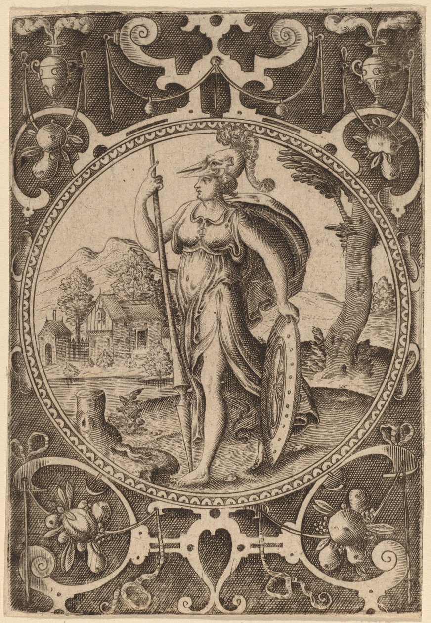 Minerva alkotó: Abraham de Bruyn