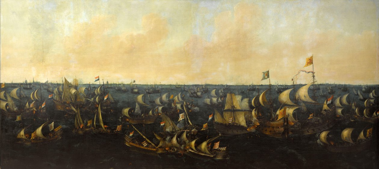 A Zuider Zee-i csata, 1573. október 6 alkotó: Abraham de Verwer