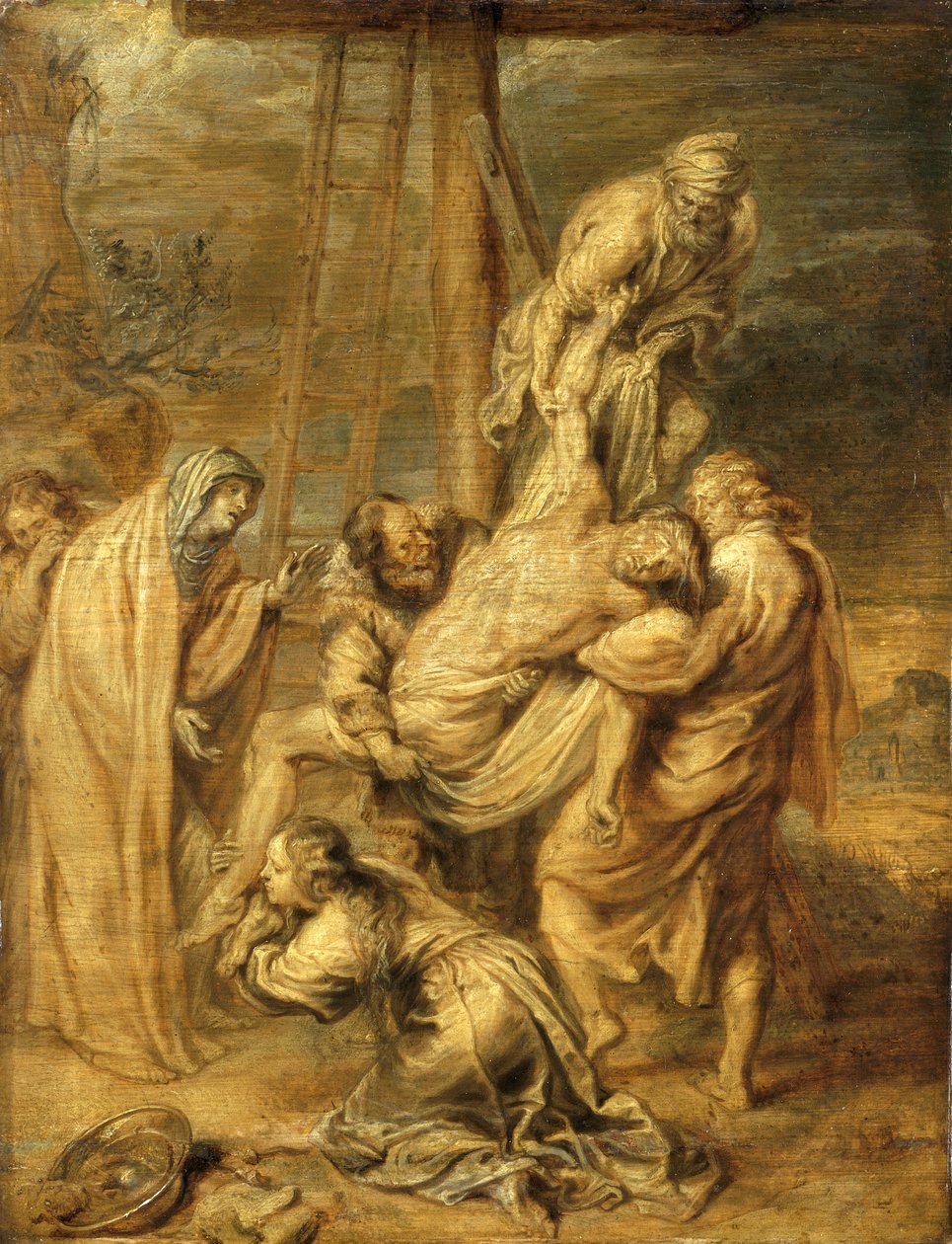 „The Deposition”, 1620-1676 alkotó: Abraham van Diepenbeck