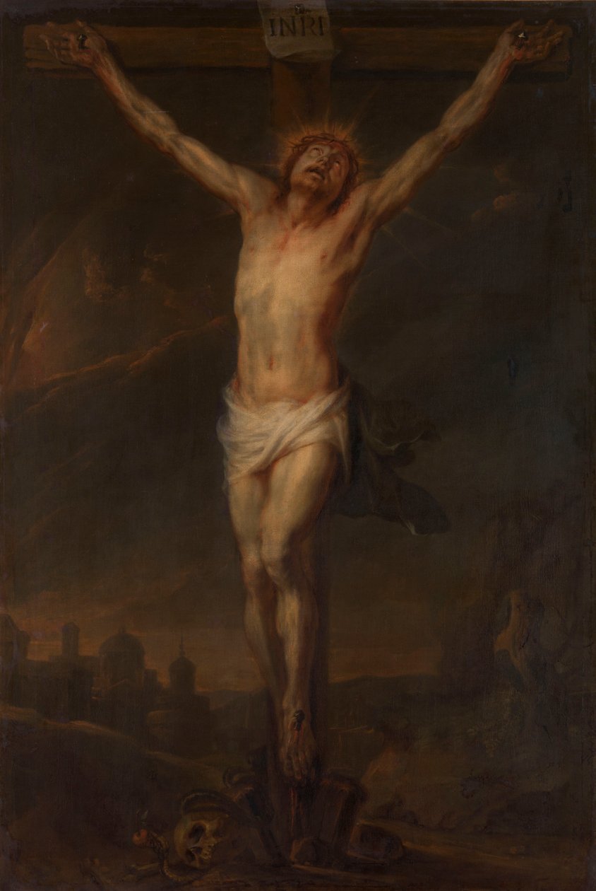 Krisztus a kereszten alkotó: Abraham van Diepenbeeck