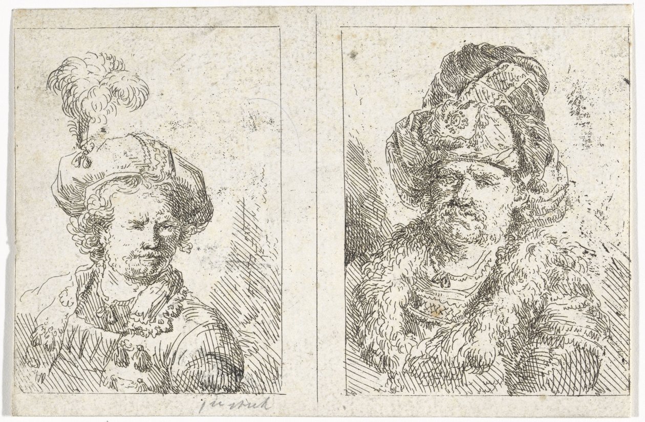 Két férfi mellszobor alkotó: Abraham van Strij (I)