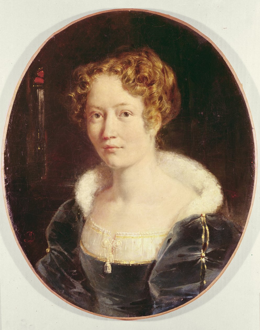 Laure Deveria portréja, 1827 körül alkotó: Achille Devéria