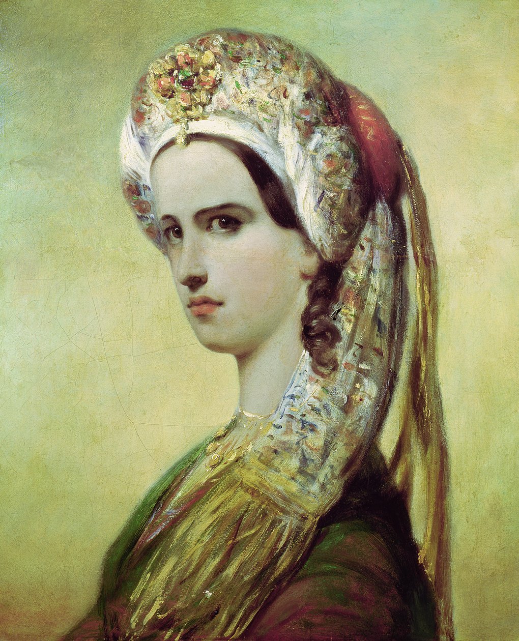 Ráhel portréja (1821-58) alkotó: Achille Devéria