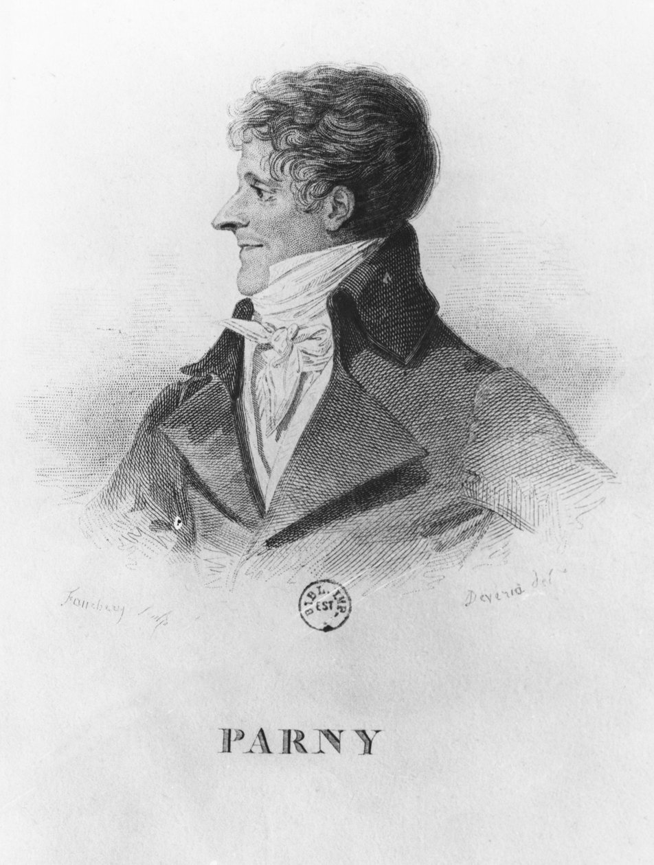 Desiré de Forges Évariste, Parny vicomte de Parny alkotó: Achille Devéria