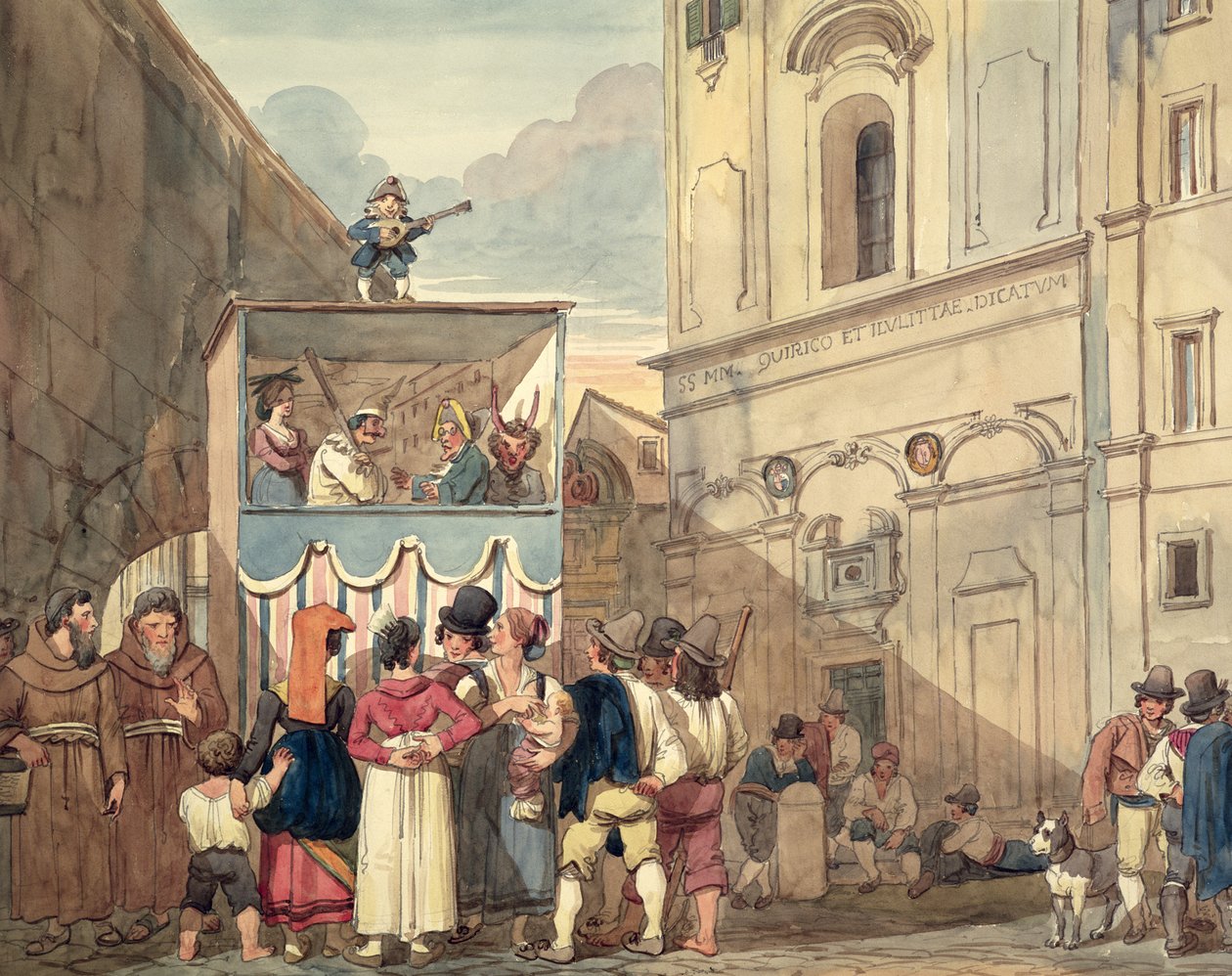 A Bábszínház alkotó: Achille Pinelli