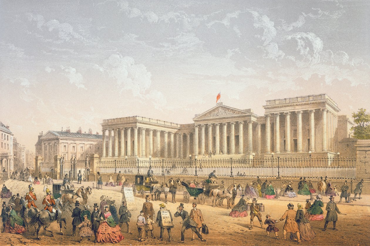 A British Museum, 1862 körül alkotó: Achille Louis Martinet