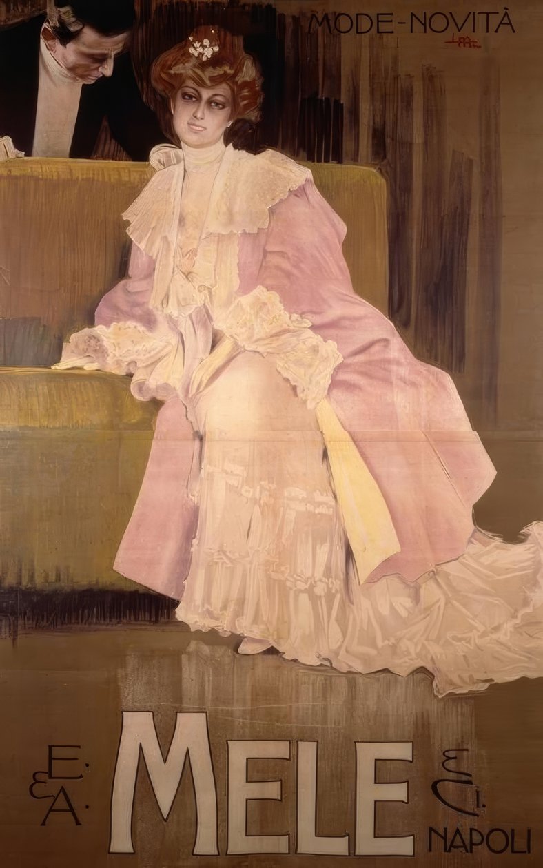 E. & A.MELE & Ci. NÁPOLY alkotó: Achille Beltrame