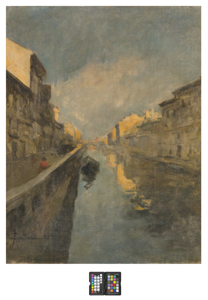 Naviglio, 1925 alkotó: Achille Cattaneo