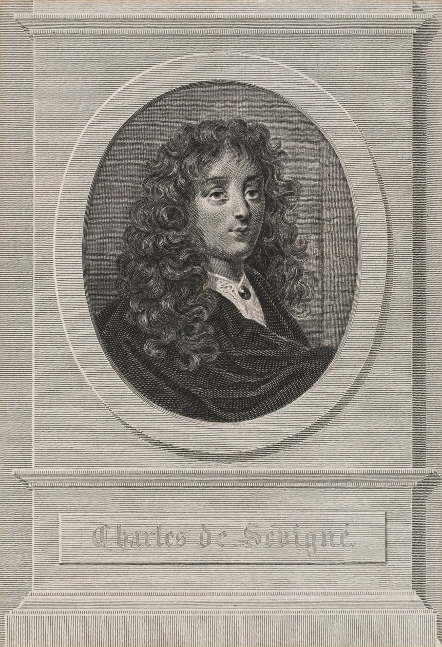 Charles de Sévigné portréja alkotó: Achille Devéria