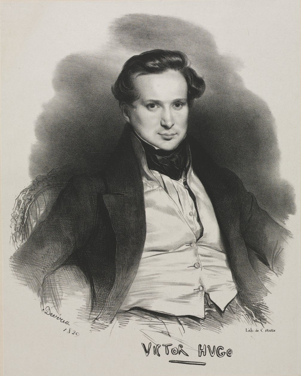 Victor Hugo alkotó: Achille Devéria