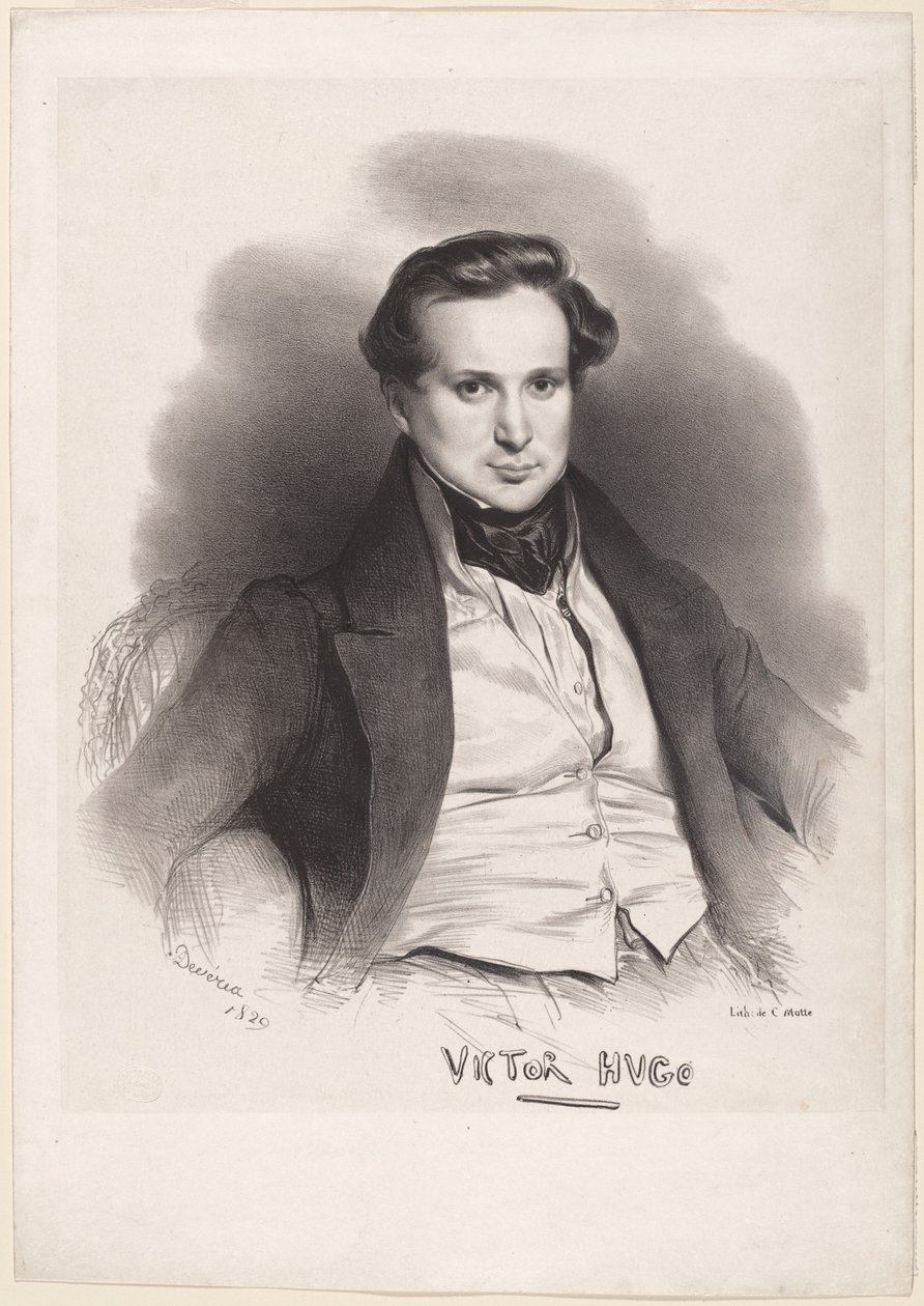 Victor Hugo alkotó: Achille Devéria